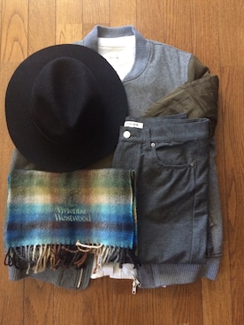 ひろきさん（メンズ・165cm）の冬コーディネート