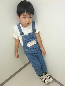 「裁縫」｜Ryotaroさん（キッズ・100cm）の秋コーディネート