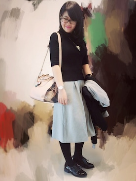 「Parfois（パルフォア）のアイテム」を使った、Candiceさん（レディース・160cm）の春コーディネート