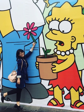 「Parfois（パルフォア）のアイテム」を使った、Candiceさん（レディース・160cm）の春コーディネート