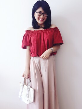 Candiceさん（レディース・160cm）の夏コーディネート