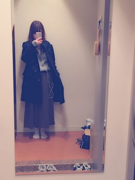 「だらっと感」｜a##miさん（レディース・157cm）の春コーディネート