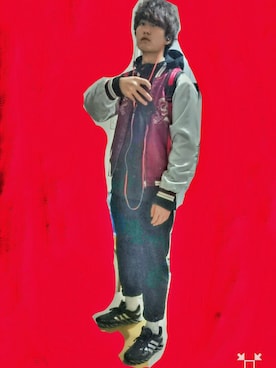 波汰さん(メンズ・176cm)の冬コーディネート