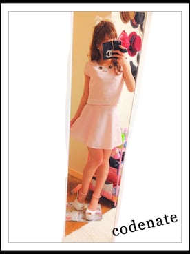 「茨城スナップ」｜「アイテム（ワンピース/ドレス）」を使った、りにゃぷさん（レディース・157cm）の夏コーディネート