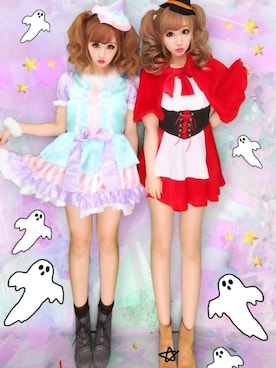 「きゃりーぱみゅぱみゅ」｜りにゃぷさん（レディース・157cm）の秋コーディネート