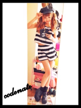 「satisfaction accessory（サティスファクションアクセサリー）のアイテム」を使った、りにゃぷさん（レディース・157cm）の秋コーディネート