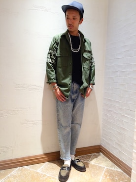 「EDITION（エディション）のアイテム（帽子）」を使った、B.C STOCK 南町田店 SENUさん（メンズ・168cm）の秋コーディネート