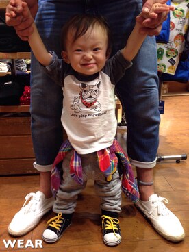 Ibuki★さん（キッズ・80cm）の秋コーディネート