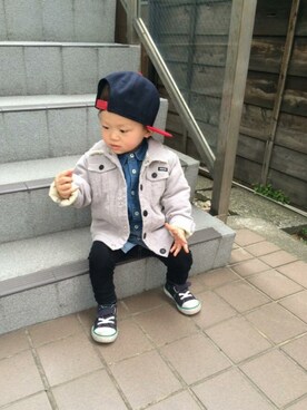 Ibuki★さん（キッズ・90cm）の春コーディネート