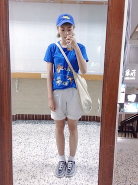 「Provocateur /// 煽動者（プログォケイター）のアイテム」を使った、Wei Yu Shihさん（レディース・162cm）の春コーディネート