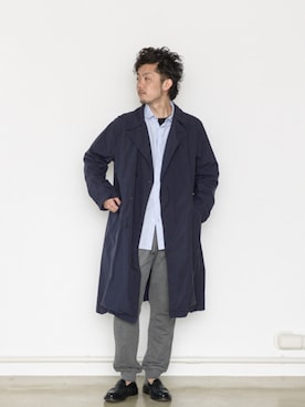「アイテム（その他アウター）」を使った、TEJIEさん（メンズ・180cm・20代）の冬コーディネート