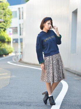 ＭＩＣＨＩＲＵさん（レディース・162cm）の秋コーディネート