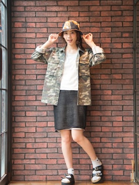 ＭＩＣＨＩＲＵさん（レディース・162cm）の夏コーディネート