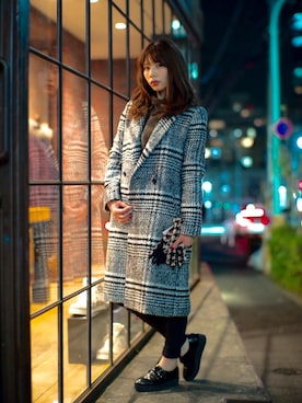 MICHIRUさん(レディース・162cm)の冬コーディネート