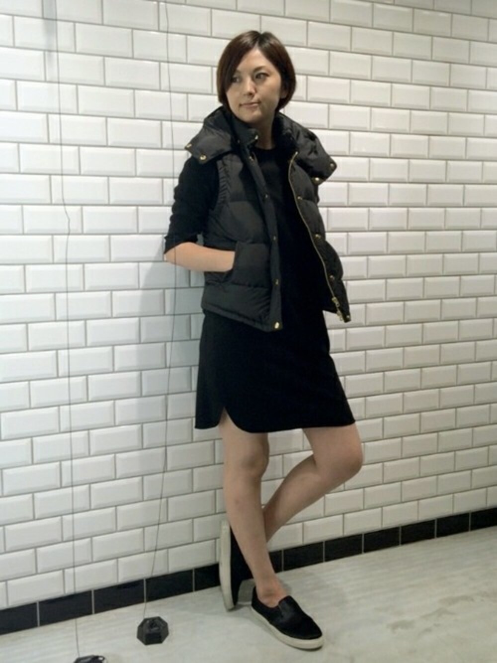 日本製】Deuxieme Classe シュタンバウム ブラックダウンベスト 2025年