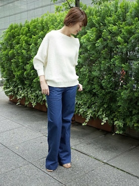 「Paloma Barcelo（パロマバルセロ）のアイテム」を使った、AYAさん（レディース・163cm）の春コーディネート