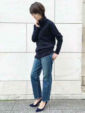 「Deuxieme Classe(Deuxieme Classe)」｜AYAさん（レディース・163cm）の冬コーディネート