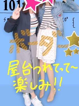 もんなつさん(レディース・160cm)の秋コーディネート