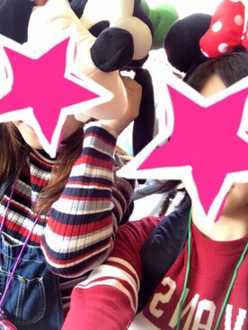 「ROPE' PICNIC（ロペピクニック）のアイテム（サロペット/オーバーオール）」を使った、もんなつさん（レディース・160cm）の秋コーディネート