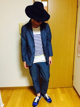 パリ☆彡さん（メンズ・170cm）の秋コーディネート