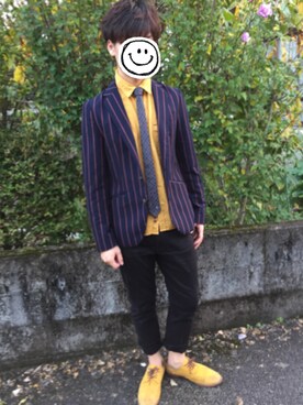 パリ☆彡さん（メンズ・171cm）の秋コーディネート