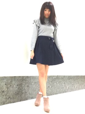 さきりん♡さん(レディース・162cm)の秋コーディネート