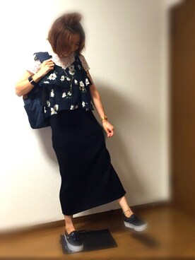 「アクティブ」｜「アイテム（アクセサリー）」を使った、みっくすさん（レディース・162cm）の秋コーディネート