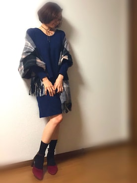 みっくすさん（レディース・162cm）の秋コーディネート