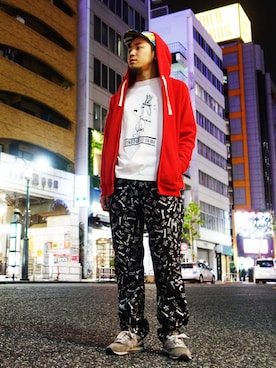 はらださん(メンズ・172cm)の秋コーディネート