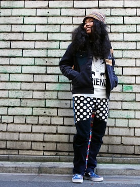 はらださん（レディース・165cm）の冬コーディネート