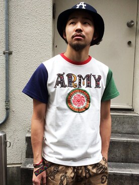 はらださん（メンズ・172cm）の春コーディネート