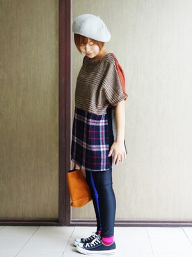 「 パッチワーク」｜はらださん（レディース・160cm）の秋コーディネート