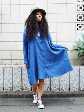 はらださん（レディース・165cm）の秋コーディネート