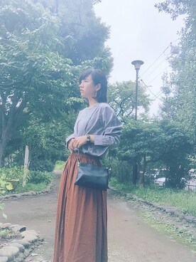 「CANVAS.（キャンバス）のアイテム」を使った、ひらめ。さん（レディース・164cm）の夏コーディネート