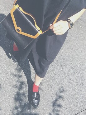 「MORABITO（モラビト）のアイテム」を使った、ひらめ。さん（レディース・164cm）の秋コーディネート