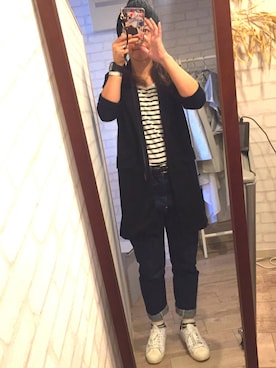 「Scye（サイ）のアイテム（パンツ）」を使った、minorix さん（レディース・164cm）の秋コーディネート