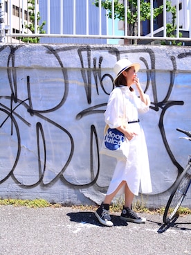 MOMOKO KOIKEさん（レディース・158cm）の春コーディネート