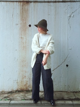 MOMOKO KOIKEさん（レディース・158cm）の秋コーディネート