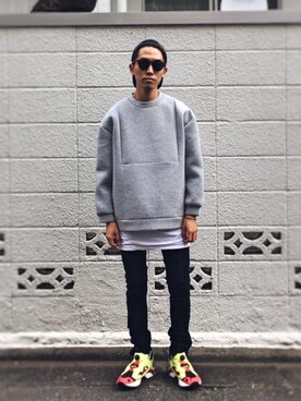 「SEVENDAYS=SUNDAY（セブンデイズサンデイ）のアイテム」を使った、macky☺︎さん（メンズ・172cm）の秋コーディネート