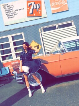 佐藤葵さん(レディース・165cm)の春コーディネート