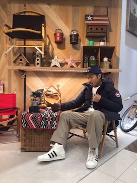 栗原さんのコーディネート