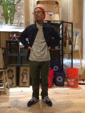栗原さんのコーディネート
