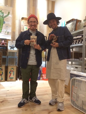 栗原さんのコーディネート