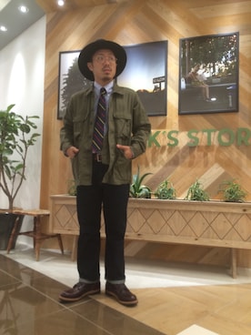 栗原さんのコーディネート