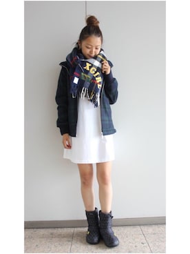 「tweedmill」｜yuriiさん（レディース・163cm）の冬コーディネート