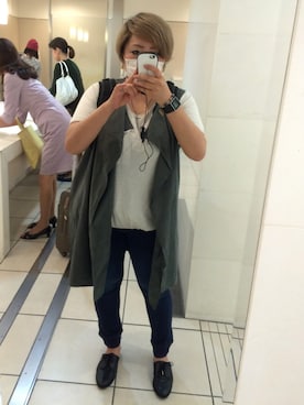「ESPERANZA（エスペランサ）のアイテム（その他シューズ）」を使った、manaさん（レディース・161cm）の秋コーディネート
