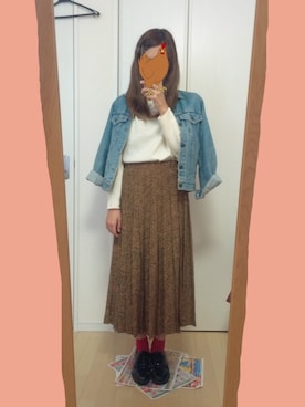 鹿さん（レディース・160cm）の秋コーディネート