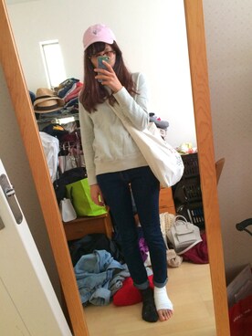 鹿さん（レディース・160cm）の春コーディネート