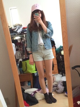 鹿さん（レディース・160cm）の春コーディネート