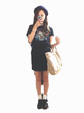 鹿さん（レディース・160cm）の夏コーディネート